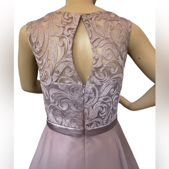 Elizabeth K by gls Mauve Dress - Picture 6 of 8